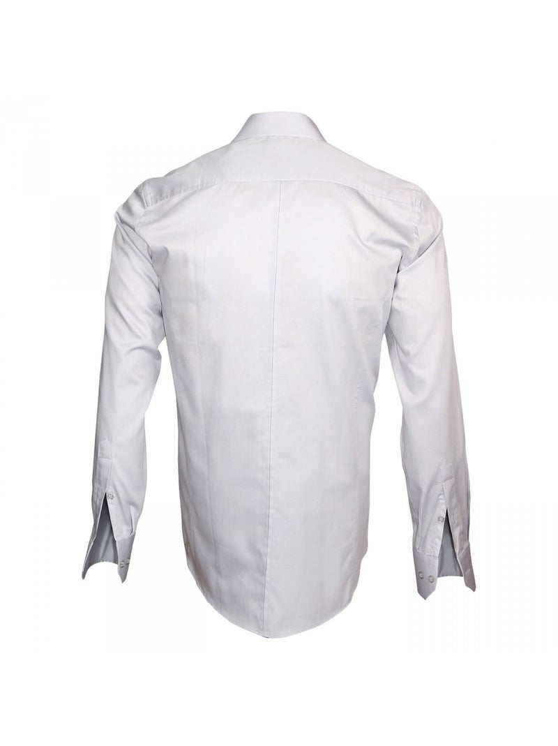 Chemise homme cérémonie coupe cintrée EVENT Andrew Mac Allister Gris , 40 Gris - Kiabi