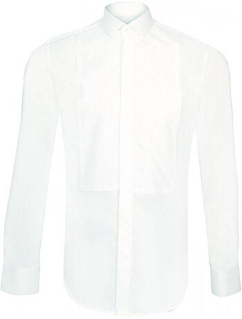 Chemise homme cérémonie coupe cintrée PLASTRON Emporio balzani