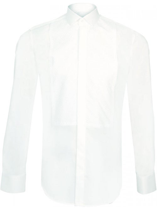 Chemise homme cérémonie coupe cintrée PLASTRON Emporio balzani - Kiabi