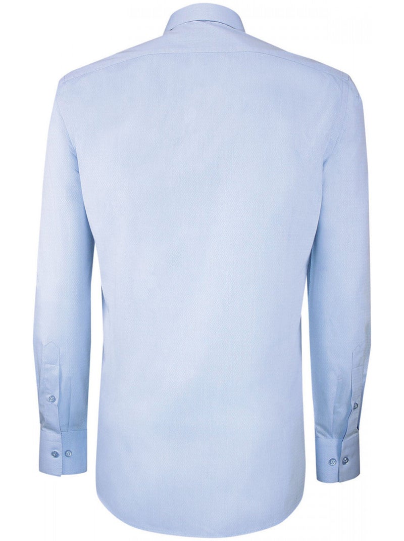 Chemise homme cérémonie tissu armuré coupe cintrée CEREMONY Andrew Mac Allister Blanc - Kiabi
