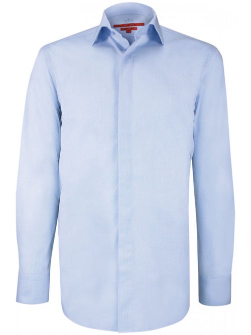 Chemise homme cérémonie tissu armuré coupe cintrée CEREMONY Andrew Mac Allister - Kiabi Chemise homme cérémonie tissu armuré coupe cintrée CEREMONY Andrew Mac Allister - Kiabi