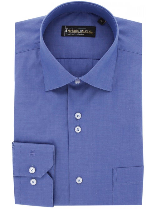 Chemise homme classique business coupe droite AMOS Emporio balzani - Kiabi Chemise homme classique business coupe droite AMOS Emporio balzani - Kiabi