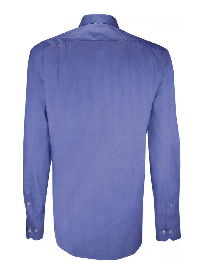 Chemise homme classique business coupe droite AMOS Emporio balzani Bleu ciel , 38 Bleu - Kiabi