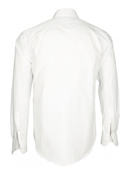 Chemise homme classique coupe droite BIANCO Emporio balzani Blanc , Blanc , Blanc , 41 - Kiabi