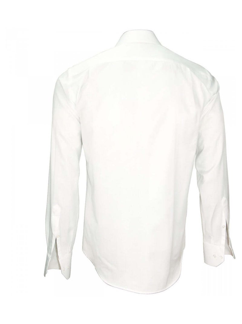 Chemise homme classique coupe droite BIANCO Emporio balzani Blanc , Blanc , Blanc , 41 Blanc Blanc Blanc - Kiabi