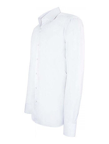 Chemise homme classique coupe droite CLAMICA Emporio balzani Blanc polaire , 43