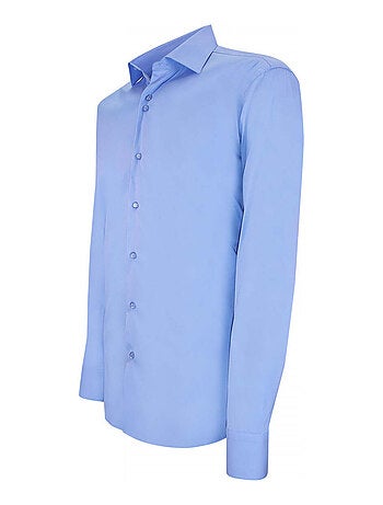 Chemise homme classique coupe droite CLAMICA Emporio balzani Blanc polaire , 43