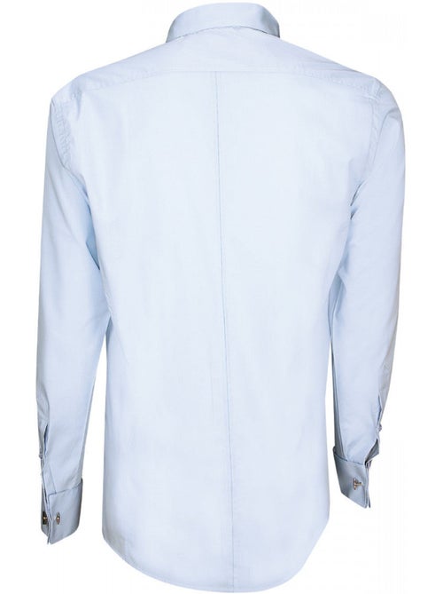 Chemise homme col cassé coupe cintrée PREMIUM Emporio balzani Beige , 39 - Kiabi