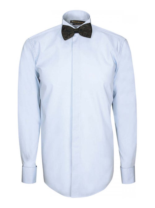 Chemise homme col cassé coupe cintrée PREMIUM Emporio balzani Blanc , 45 - Kiabi