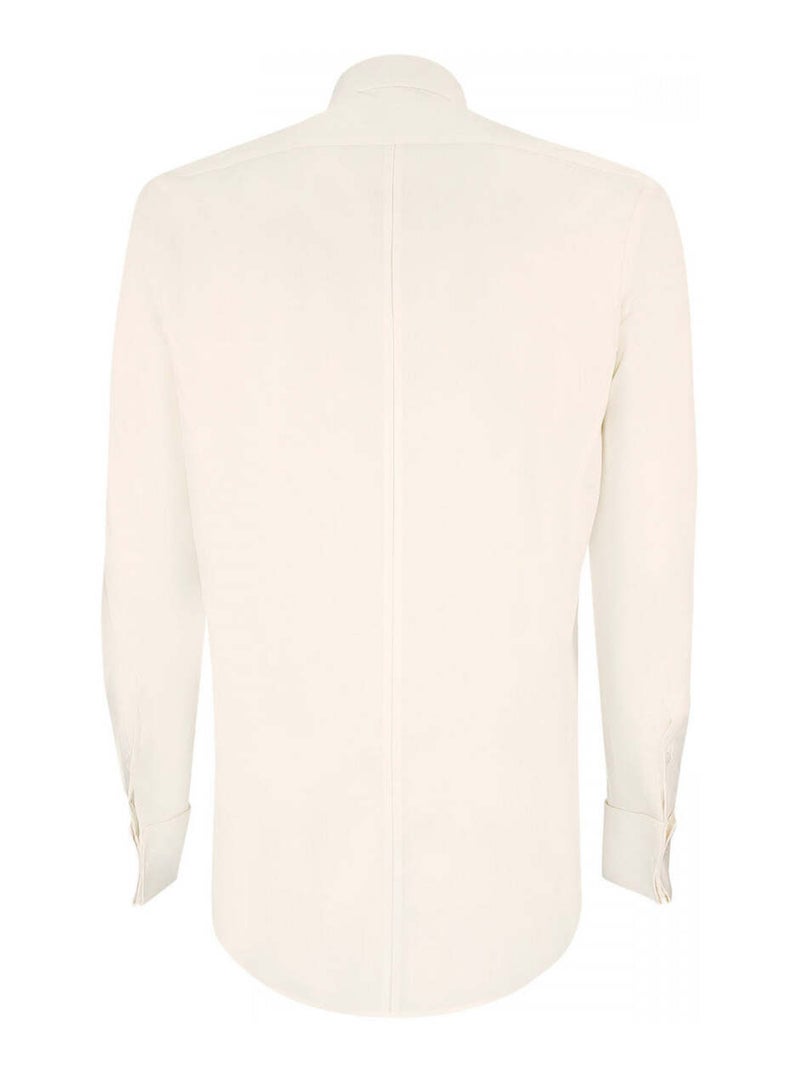 Chemise homme col cassé coupe cintrée PREMIUM Emporio balzani Blanc , 45 Blanc - Kiabi