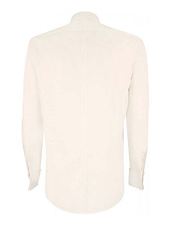 Chemise homme col cassé coupe cintrée PREMIUM Emporio balzani Beige , 44
