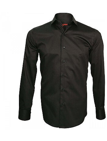 Chemise homme col crocodile coupe cintrée SPARK Andrew Mac Allister Blanc , 41