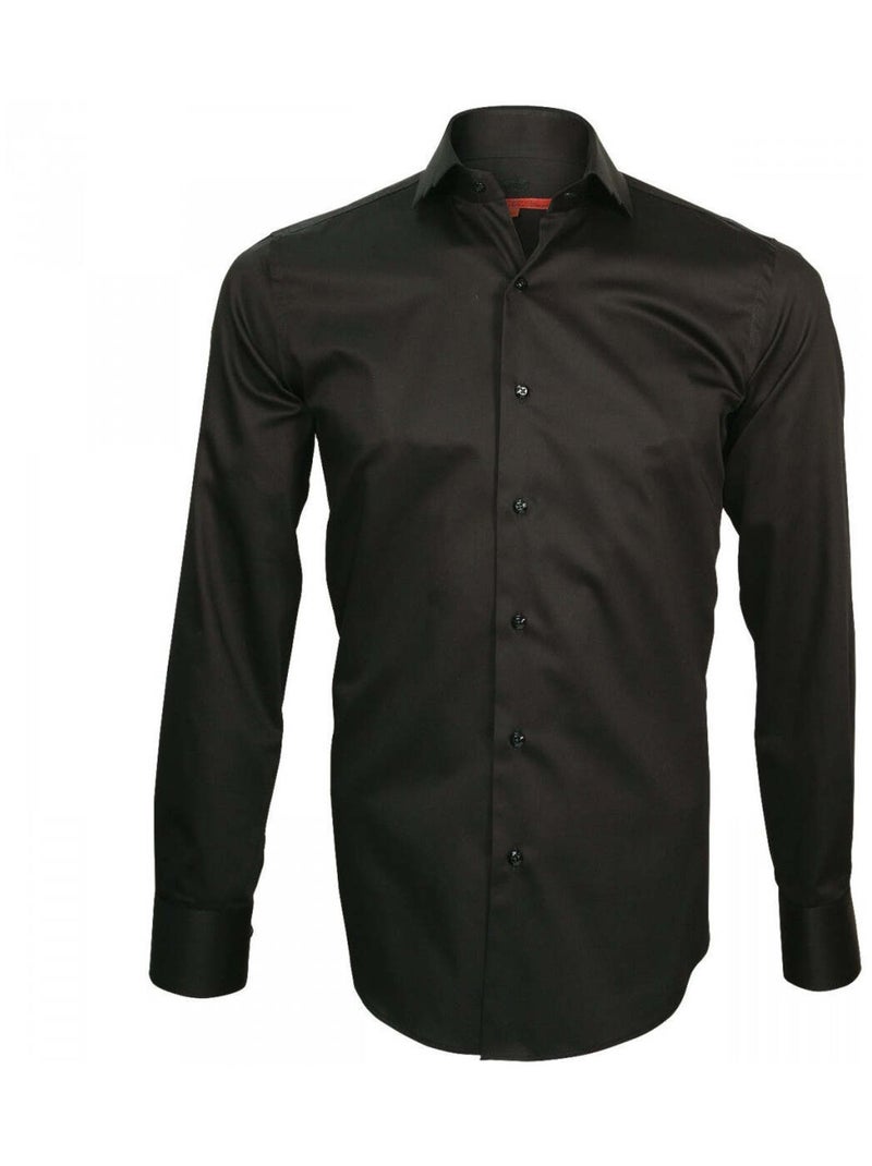 Chemise homme col crocodile coupe cintrée SPARK Andrew Mac Allister Blanc , 41 Blanc - Kiabi