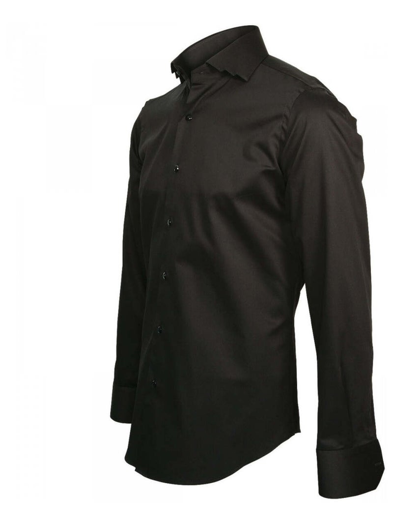 Chemise homme col crocodile coupe cintrée SPARK Andrew Mac Allister Blanc , 41 Blanc - Kiabi