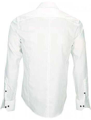 Chemise homme col Italien coupe cintrée HARRY Andrew Mac Allister