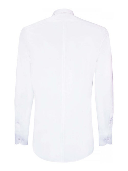 Chemise homme col mao coupe cintrée MAHAUT Emporio balzani Blanc , 44 - Kiabi