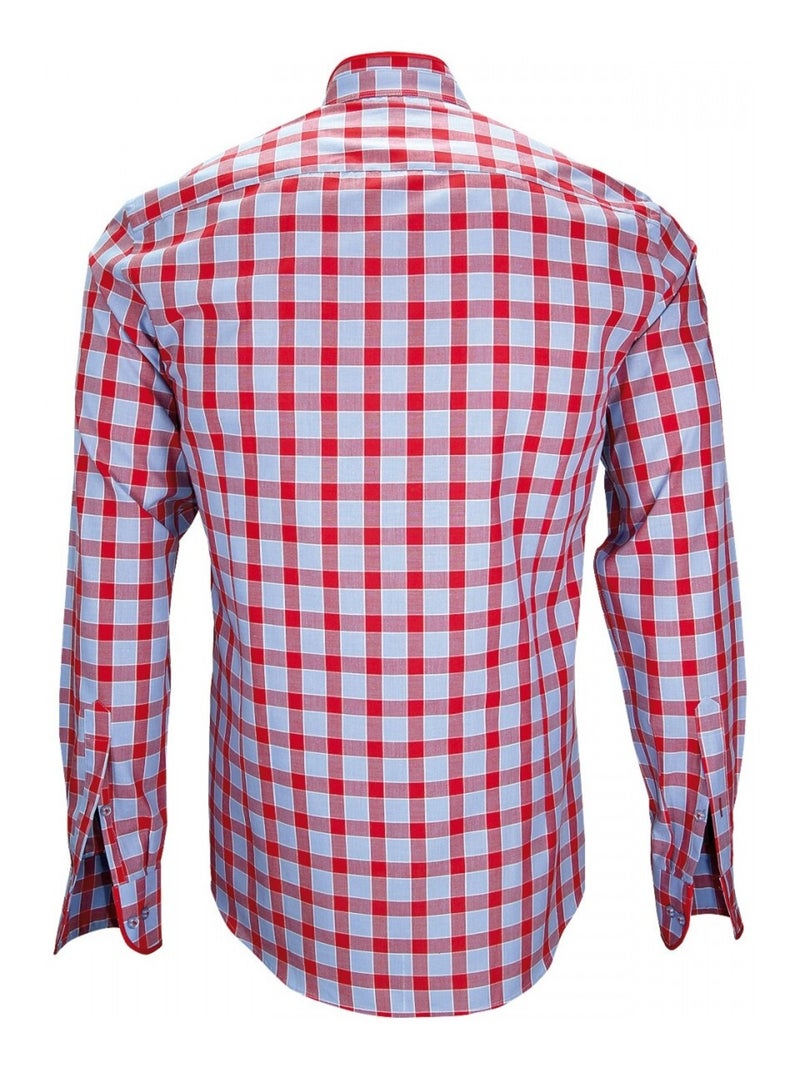 Chemise homme col mao coupe cintrée WINCH Andrew Mac Allister Orange , 39 Orange - Kiabi