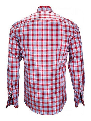 Chemise homme col mao coupe cintrée WINCH Andrew Mac Allister Beige , 44