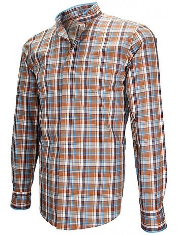 Chemise homme col mao coupe cintrée WINCH Andrew Mac Allister