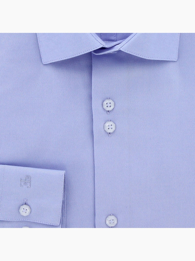 Chemise homme coupe ajustée tissu armuré uni coupe cintrée CUCITO Emporio balzani Blanc - Kiabi