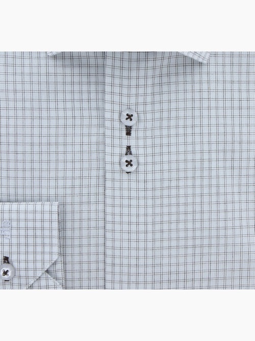 Chemise homme coupe droite à carreaux GIORDANO Emporio Balzani - Kiabi