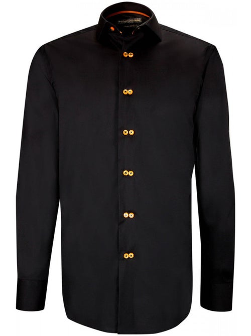 Chemise homme double boutonnage coupe cintrée DOTTIO Emporio balzani - Kiabi