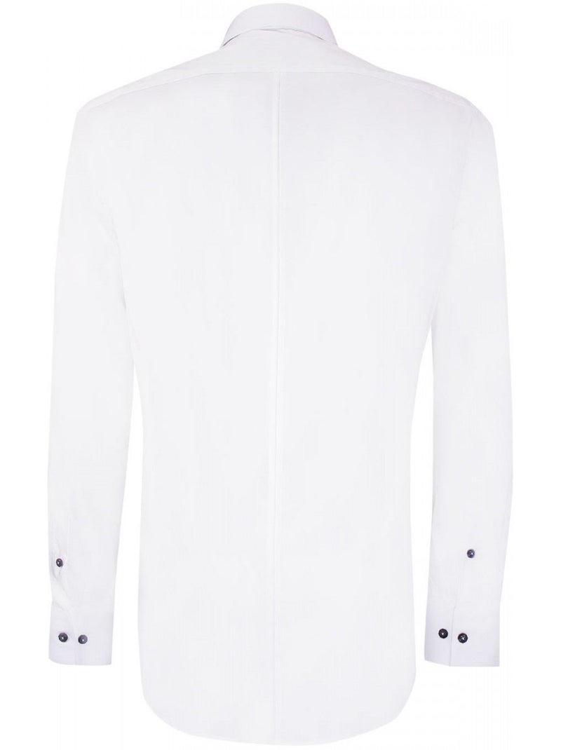 Chemise homme double boutonnage coupe cintrée DOTTIO Emporio balzani Blanc - Kiabi