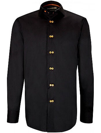 Chemise homme double boutonnage coupe cintrée DOTTIO Emporio balzani