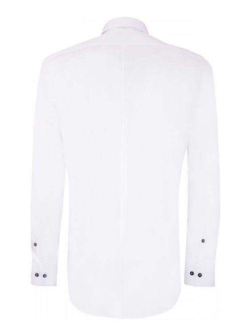 Chemise homme double boutonnage coupe cintrée DOTTIO Emporio balzani Noir , Rouge , 44 - Kiabi