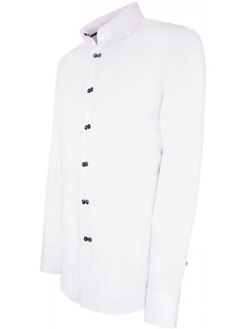 Chemise homme double boutonnage coupe cintrée DOTTIO Emporio balzani - Kiabi Chemise homme double boutonnage coupe cintrée DOTTIO Emporio balzani - Kiabi