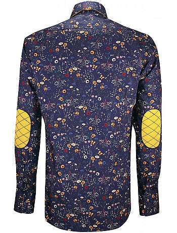 Chemise homme double col à coudières coupe cintrée EROS Emporio balzani