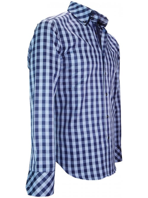 Chemise homme double col coupe cintrée CARDIFF Andrew Mac Allister - Kiabi