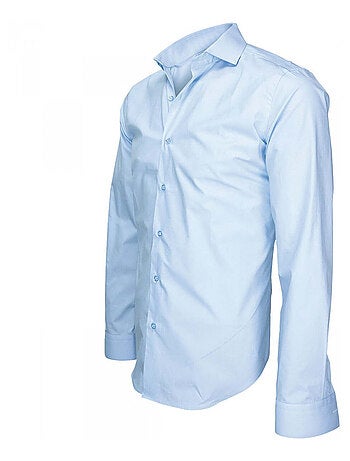 Chemise homme double fil 120,2 coupe cintrée LUXURY Andrew Mac Allister