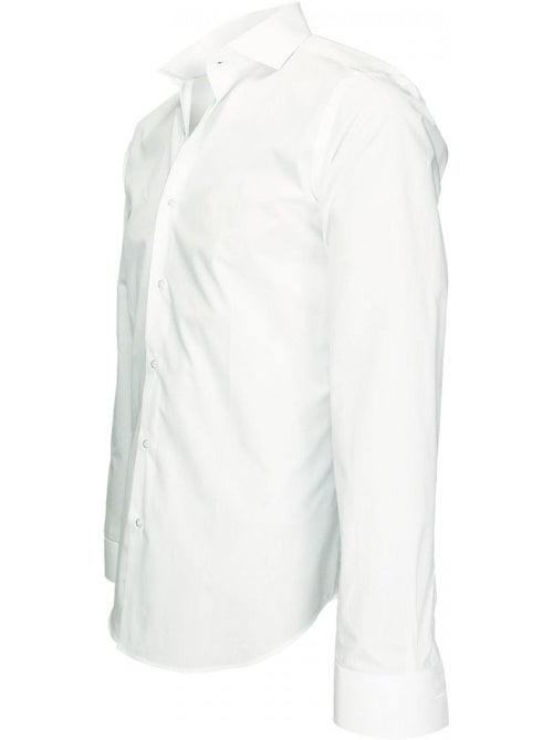 Chemise homme double fil 120,2 coupe cintrée LUXURY Andrew Mac Allister - Kiabi Chemise homme double fil 120,2 coupe cintrée LUXURY Andrew Mac Allister - Kiabi