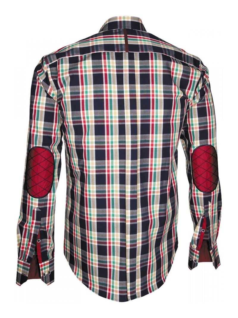 Chemise homme écossais coupe cintrée WEEK-END Andrew Mac Allister Bleu , 40 Bleu - Kiabi