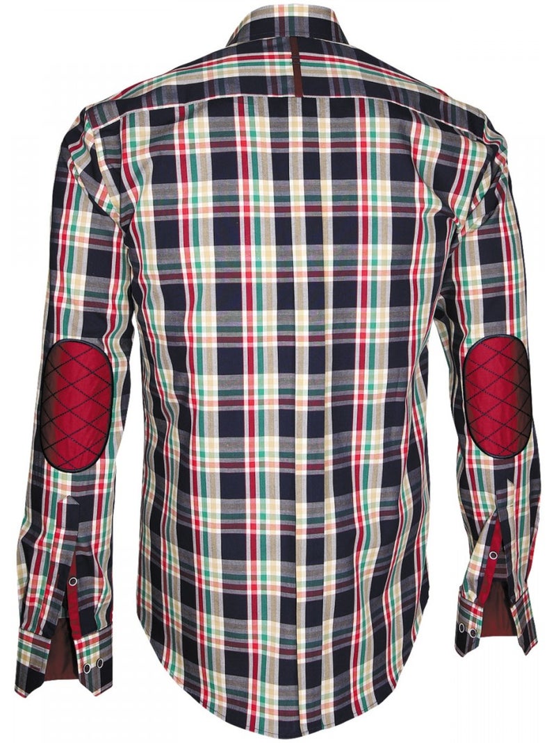 Chemise homme écossais coupe cintrée WEEK-END Andrew Mac Allister Bleu - Kiabi