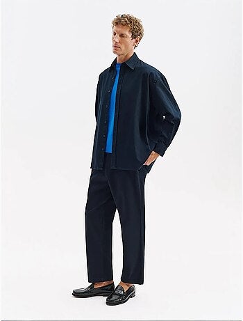 Chemise homme en coton et élasthanne giesto