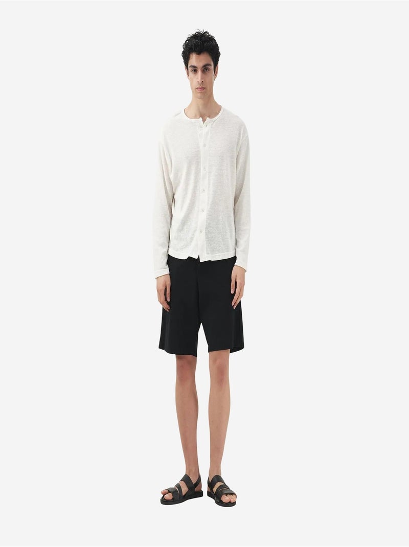 Chemise homme en coton giesto Blanc cassé - Kiabi