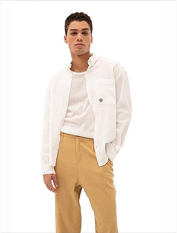 Chemise homme en coton giesto