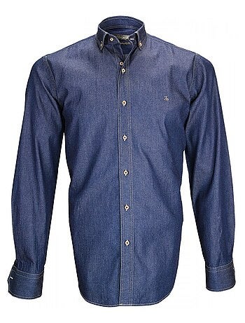 Chemise homme en jeans coupe cintrée DENIM Emporio balzani