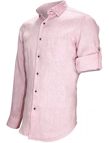 Chemise homme en lin coupe cintrée GAO Andrew Mac Allister