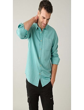Chemise homme en lin 'Deeluxe'