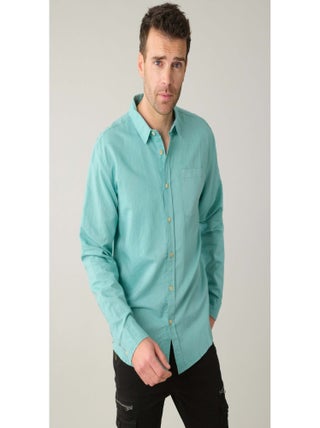 Chemise homme en lin 'Deeluxe'