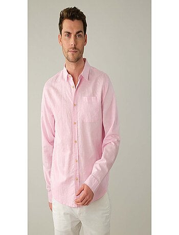Chemise homme en lin 'Deeluxe'