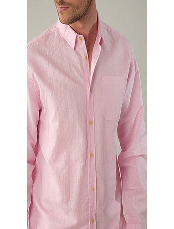 Chemise homme en lin 'Deeluxe'