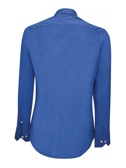 Chemise homme en popeline coupe cintrée COVENTRY Andrew Mac Allister Noir , 44 - Kiabi