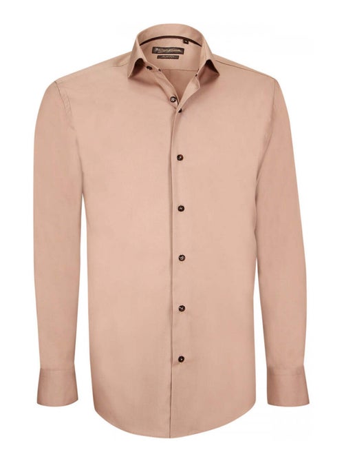 Chemise homme en popeline coupe cintrée GIACOMO Emporio balzani Gris , 38 - Kiabi