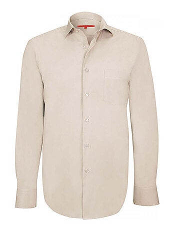 Chemise homme en popeline coupe droite BRISTOL Andrew Mac Allister