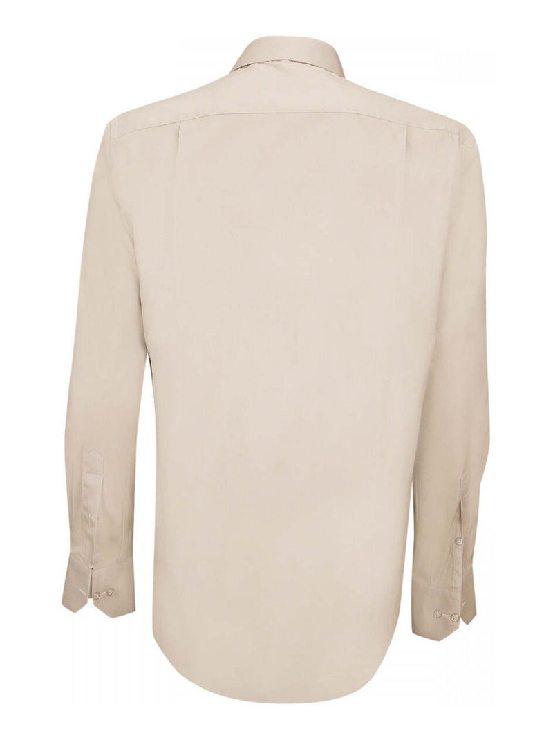 Chemise homme en popeline coupe droite BRISTOL Andrew Mac Allister Blanc - Kiabi