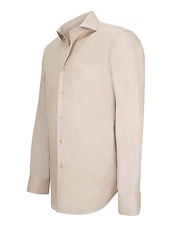 Chemise homme en popeline coupe droite BRISTOL Andrew Mac Allister